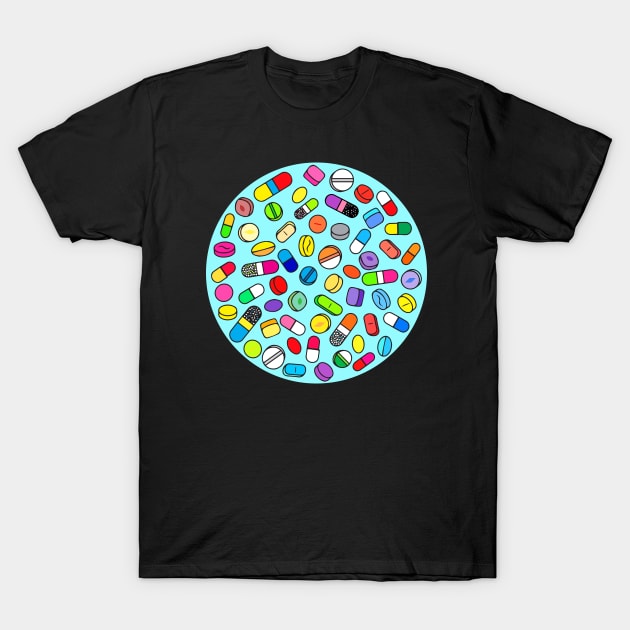 Drugs n Pills T-Shirt by Squeeb Creative